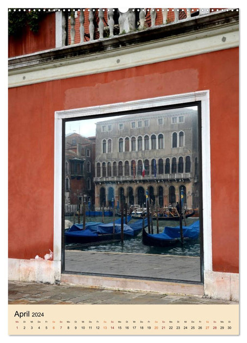 Venice Reflections (CALVENDO Wall Calendar 2024) 