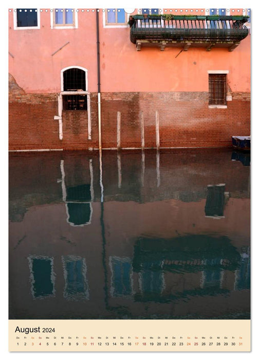 Réflexions de Venise (Calendrier mural CALVENDO 2024) 