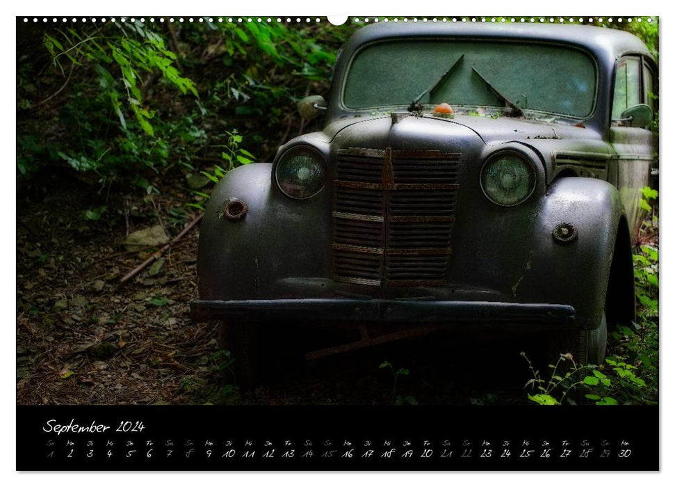 Classic Cars - Forgotten Beauties (CALVENDO Wall Calendar 2024) 