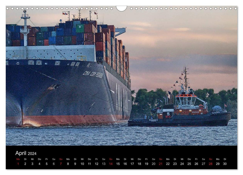Hafenarbeiter (CALVENDO Wandkalender 2024)