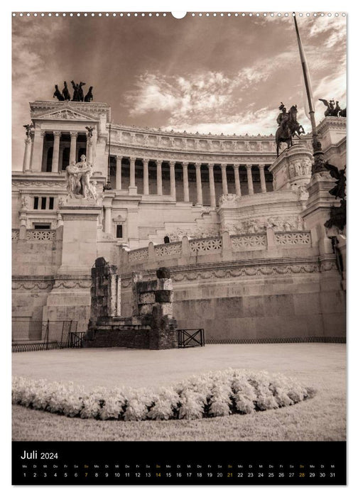 Under the sun of Rome (CALVENDO wall calendar 2024) 