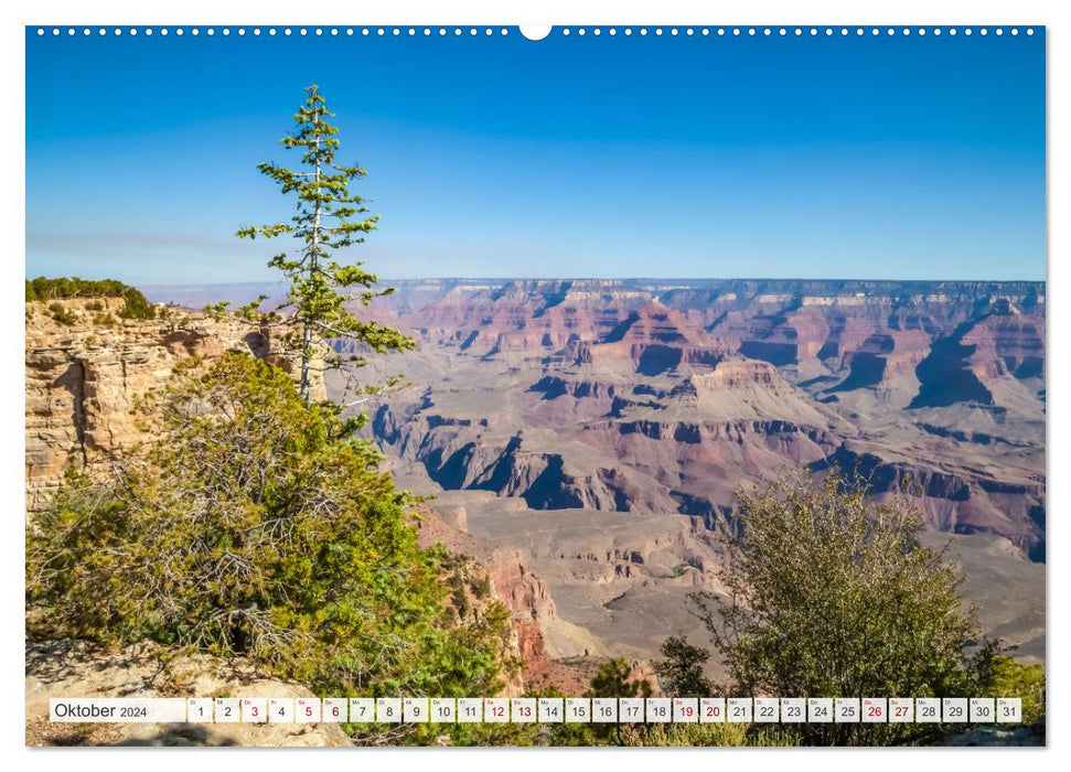 FASCINATION USA Brilliant landscapes (CALVENDO wall calendar 2024) 
