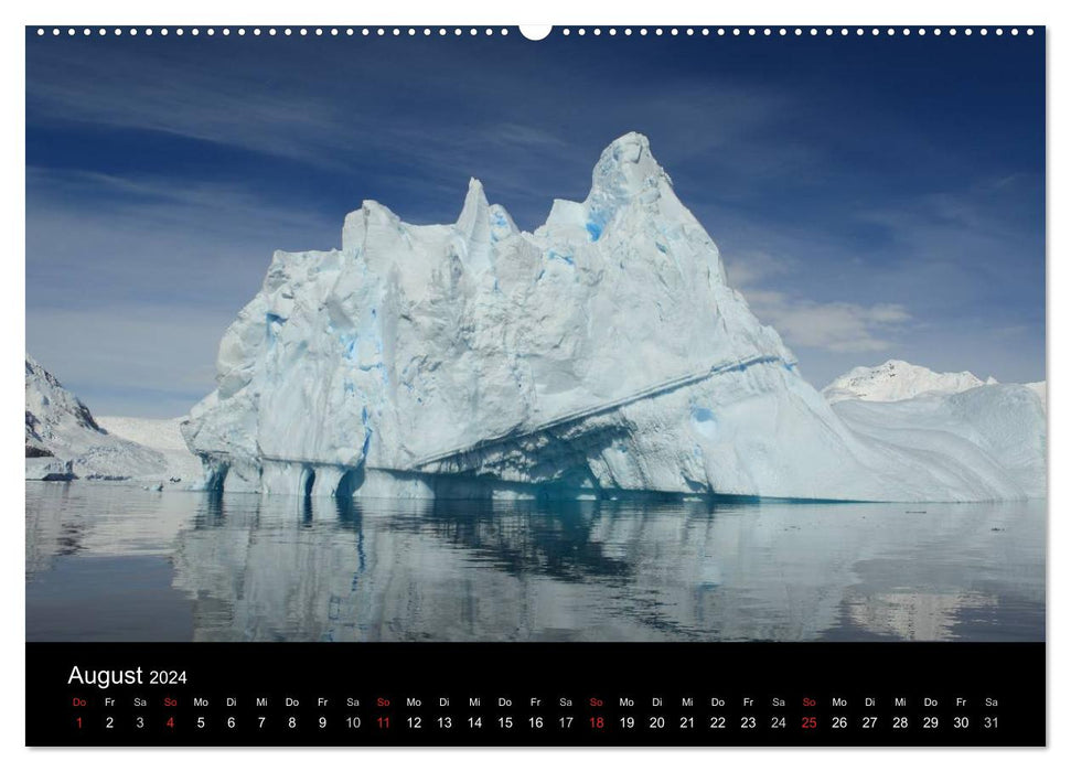 Die Antarktis / CH-Version (CALVENDO Wandkalender 2024)