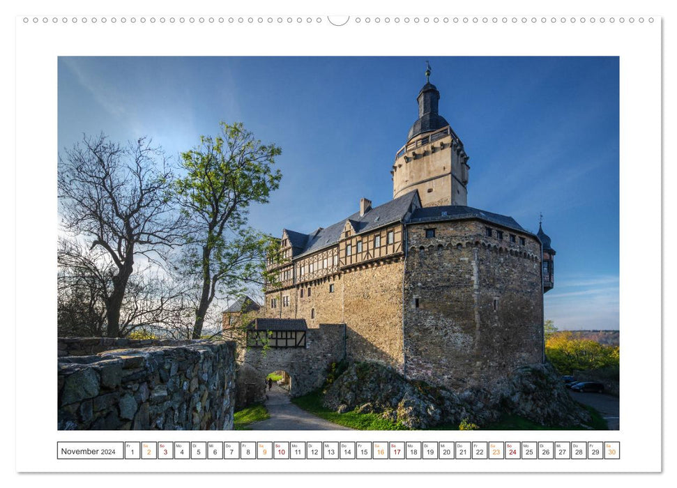 Burgen und Schlösser (CALVENDO Wandkalender 2024)