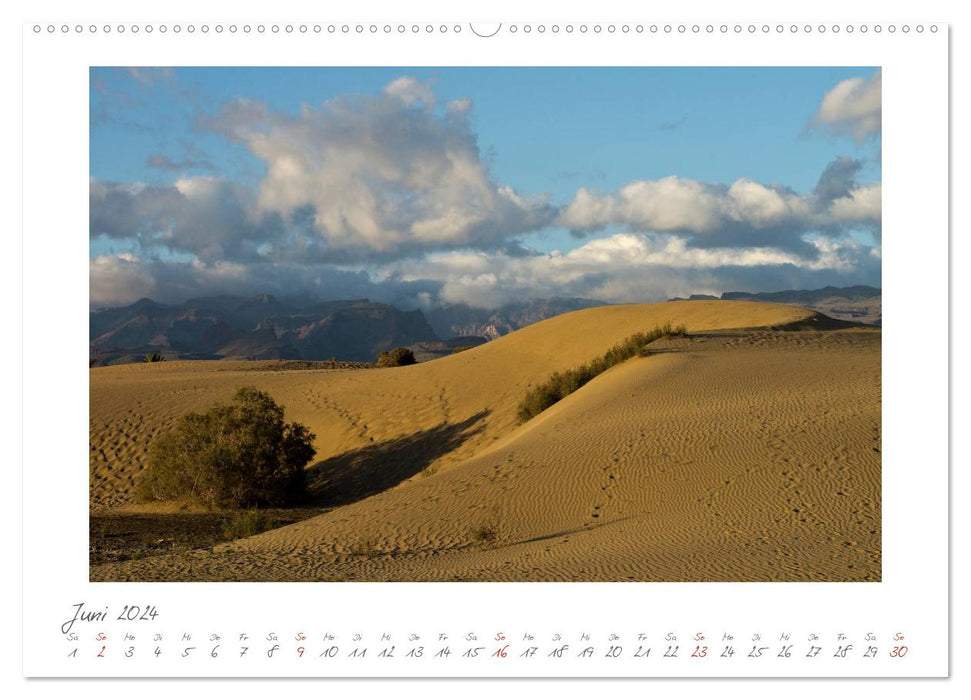 Gran Canaria - Puerto Mogan/Maspalomas (CALVENDO wall calendar 2024) 