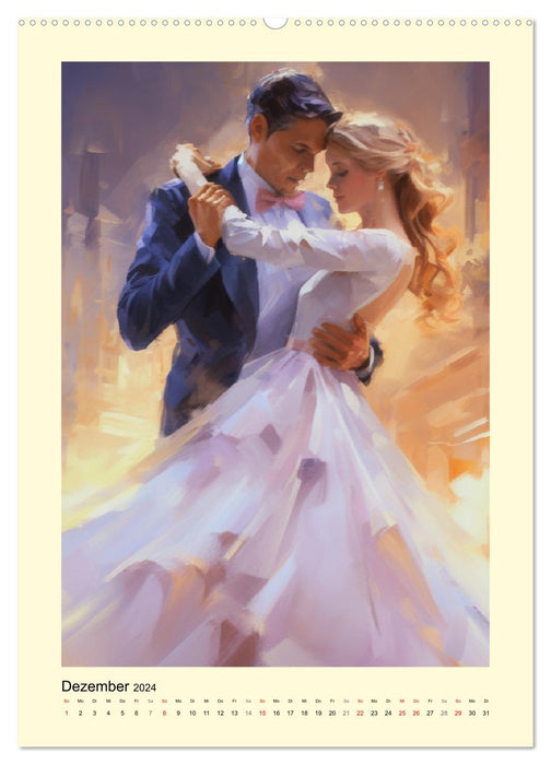 Leidenschaft Tanzen. Rhythmus, Harmonie und Liebe (CALVENDO Wandkalender 2024)