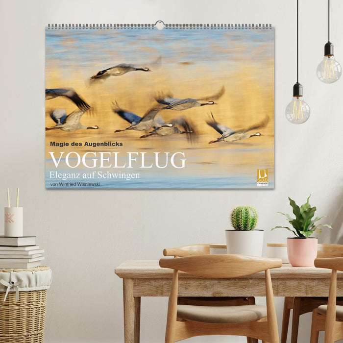 Magie des Augenblicks - Vogelflug - Eleganz auf Schwingen (CALVENDO Wandkalender 2024)