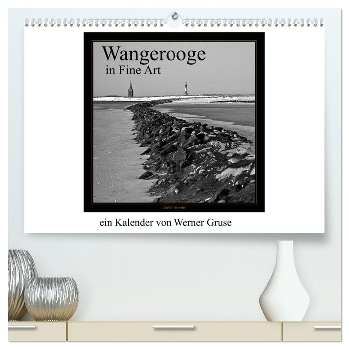 Wangerooge in Fine Art (CALVENDO Premium Wall Calendar 2024) 