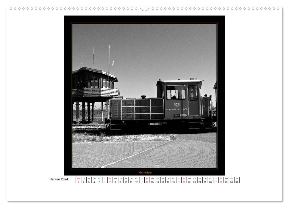 Wangerooge in Fine Art (CALVENDO Premium Wandkalender 2024)