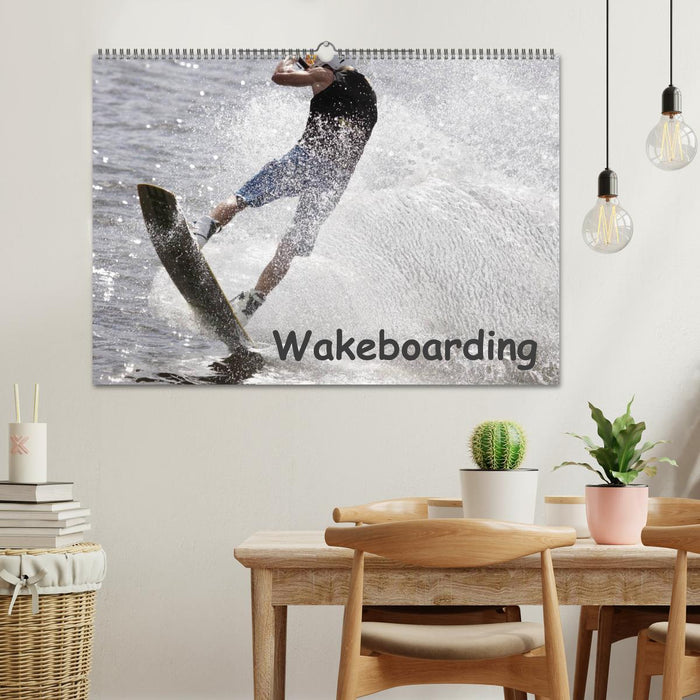 Wakeboarding / CH version (CALVENDO wall calendar 2024) 