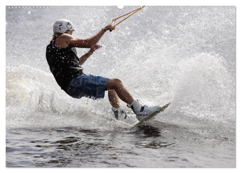 Wakeboarding / version CH (calendrier mural CALVENDO 2024) 