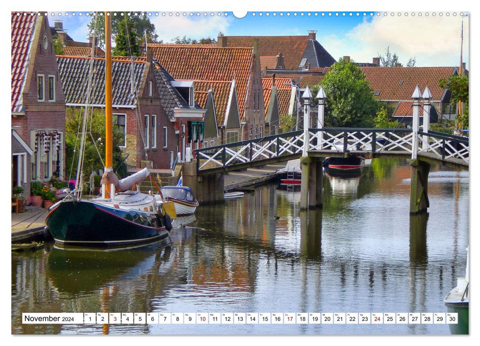 Idyll at the IJsselmeer (CALVENDO wall calendar 2024) 