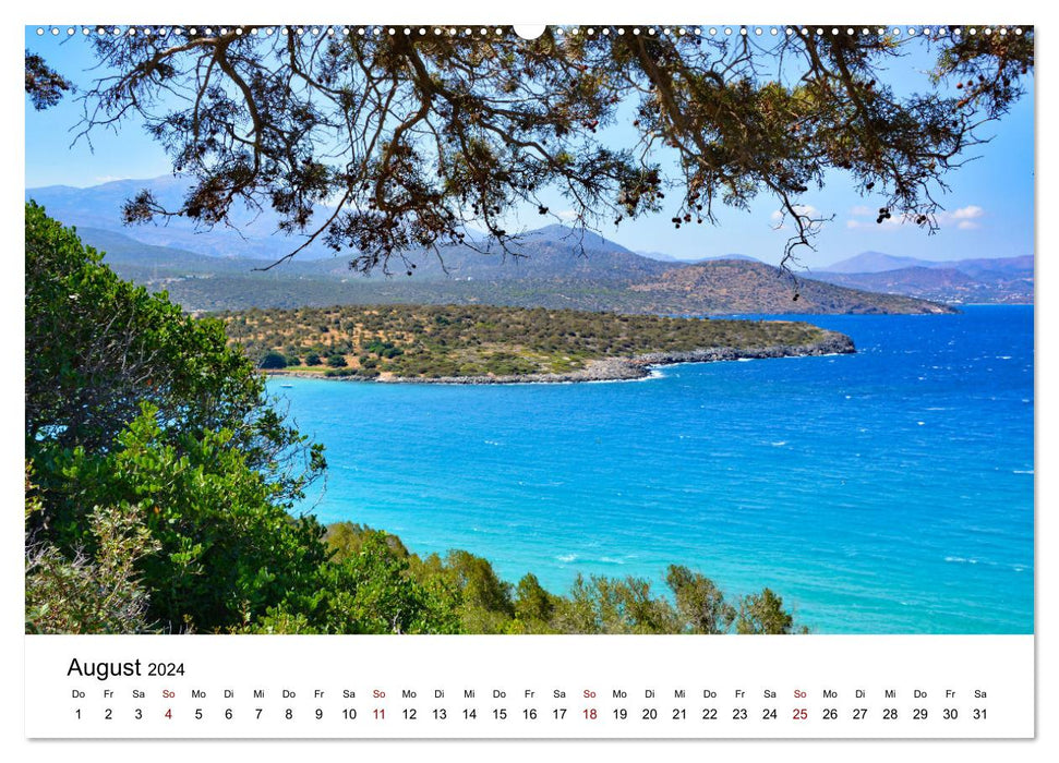 Crete's picturesque east (CALVENDO wall calendar 2024) 