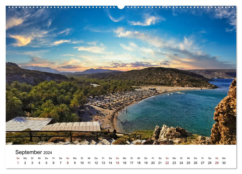 Crete's picturesque east (CALVENDO wall calendar 2024) 