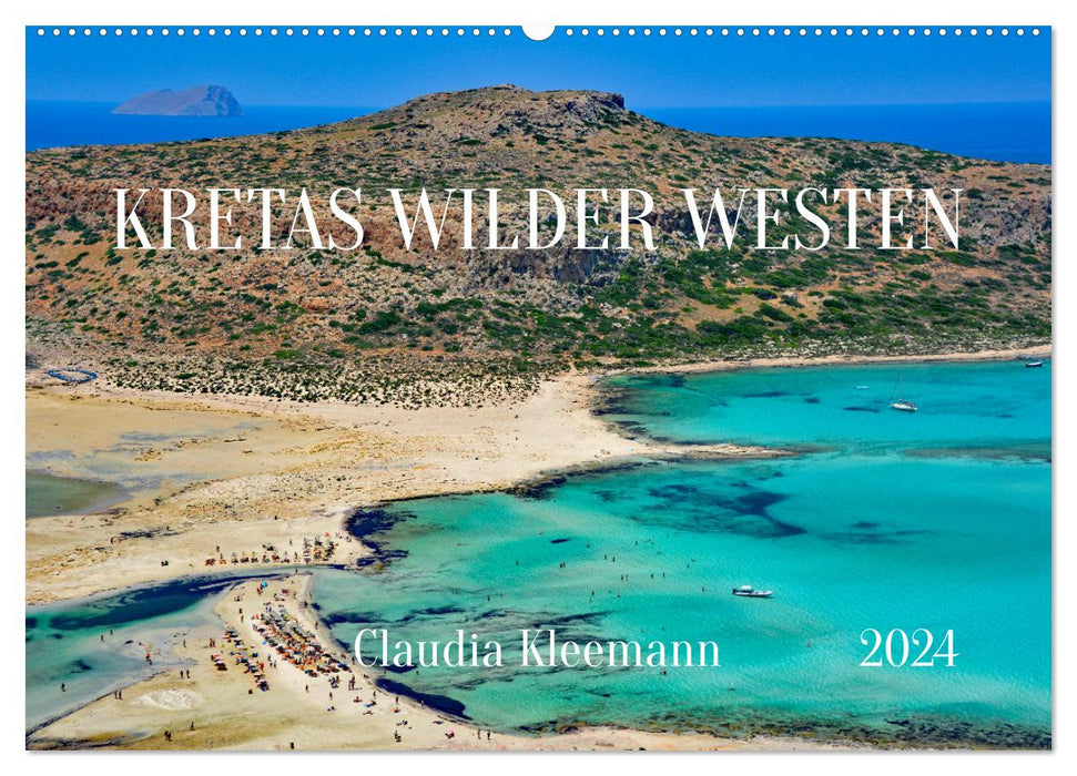Le Far West de Crète (calendrier mural CALVENDO 2024) 