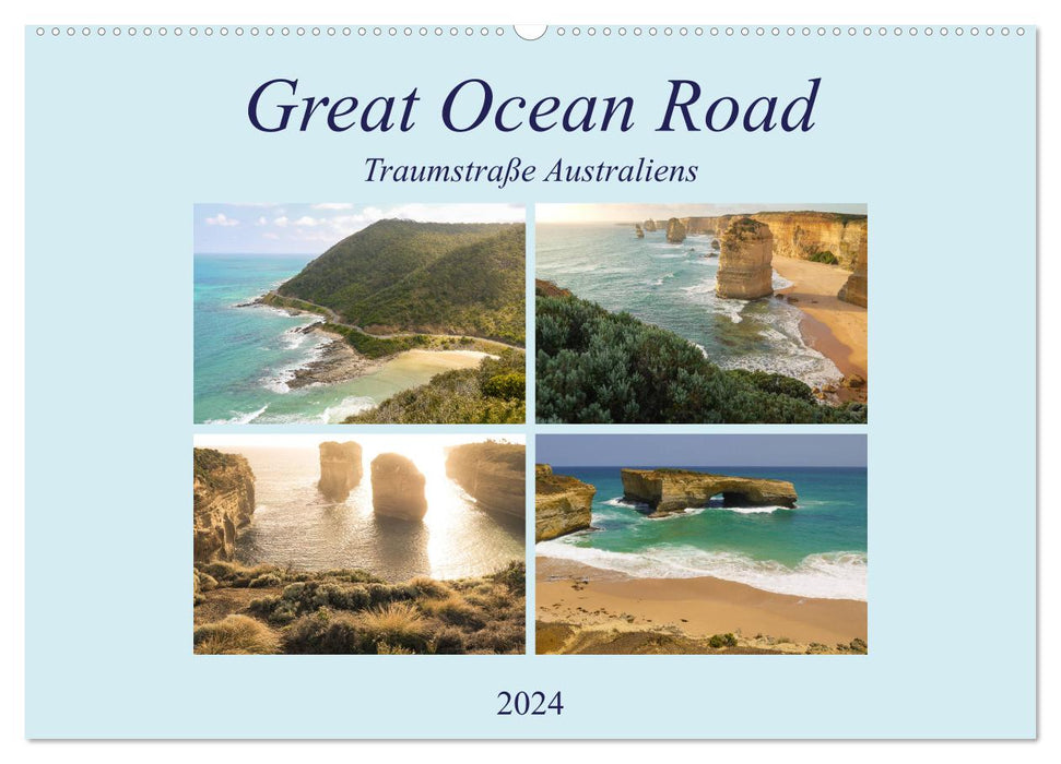 Great Ocean Road - Traumstraße Australiens (CALVENDO Wandkalender 2024)