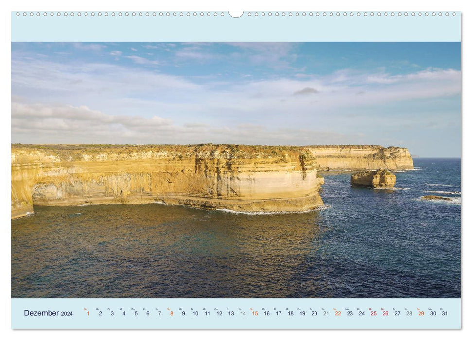 Great Ocean Road - La route de rêve de l'Australie (calendrier mural CALVENDO 2024) 