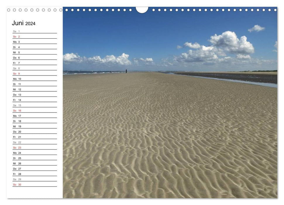 Ouddorp North Sea Pearl / Planner (CALVENDO wall calendar 2024) 