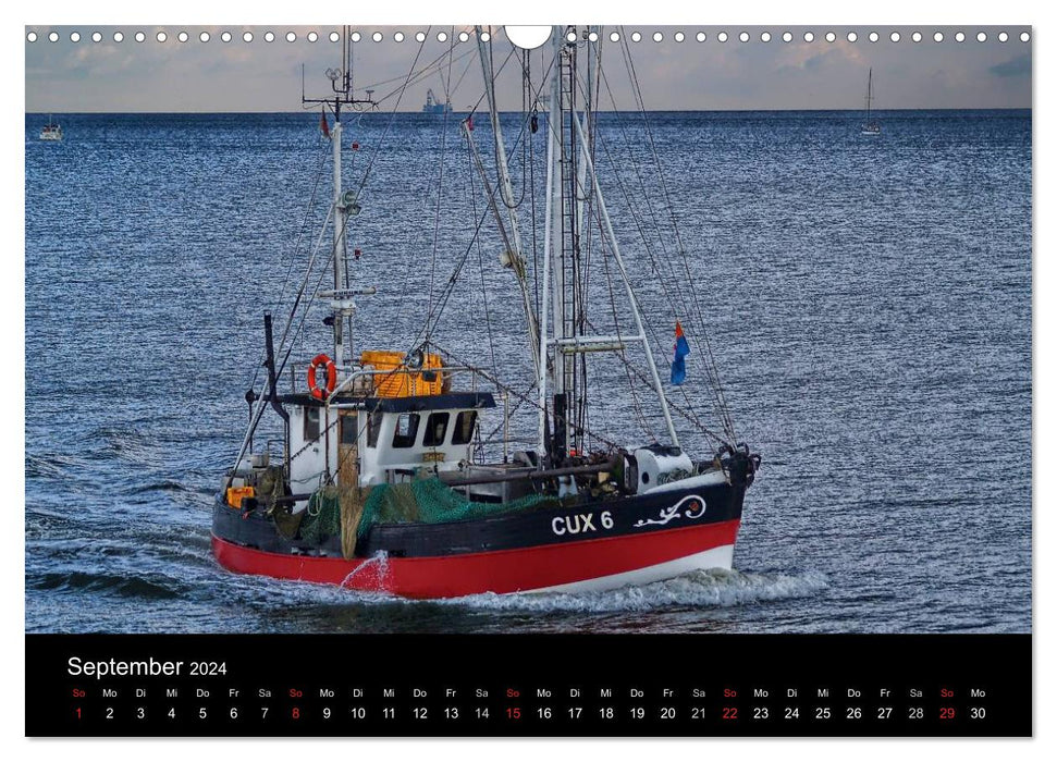 Shrimp cutter (CALVENDO wall calendar 2024) 