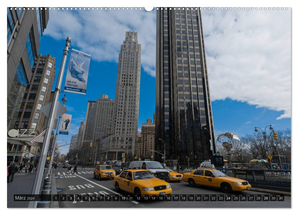 New York (CALVENDO Premium Wandkalender 2024)