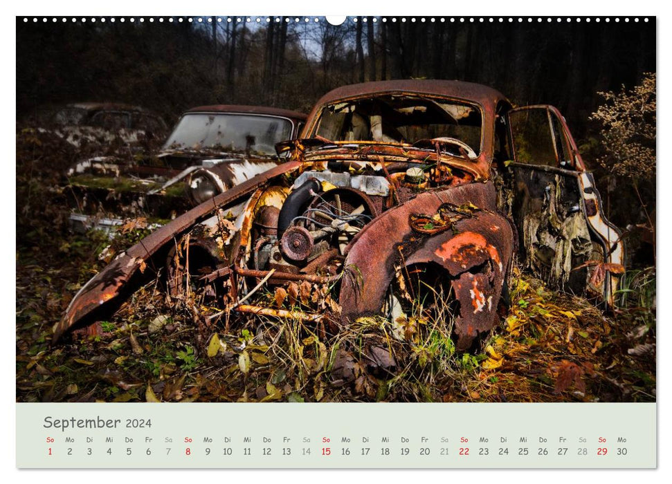 Old love rusts... (CALVENDO wall calendar 2024) 