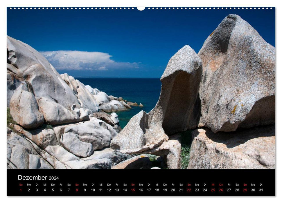 Sardinien Costa Smeralda und der Norden (CALVENDO Premium Wandkalender 2024)