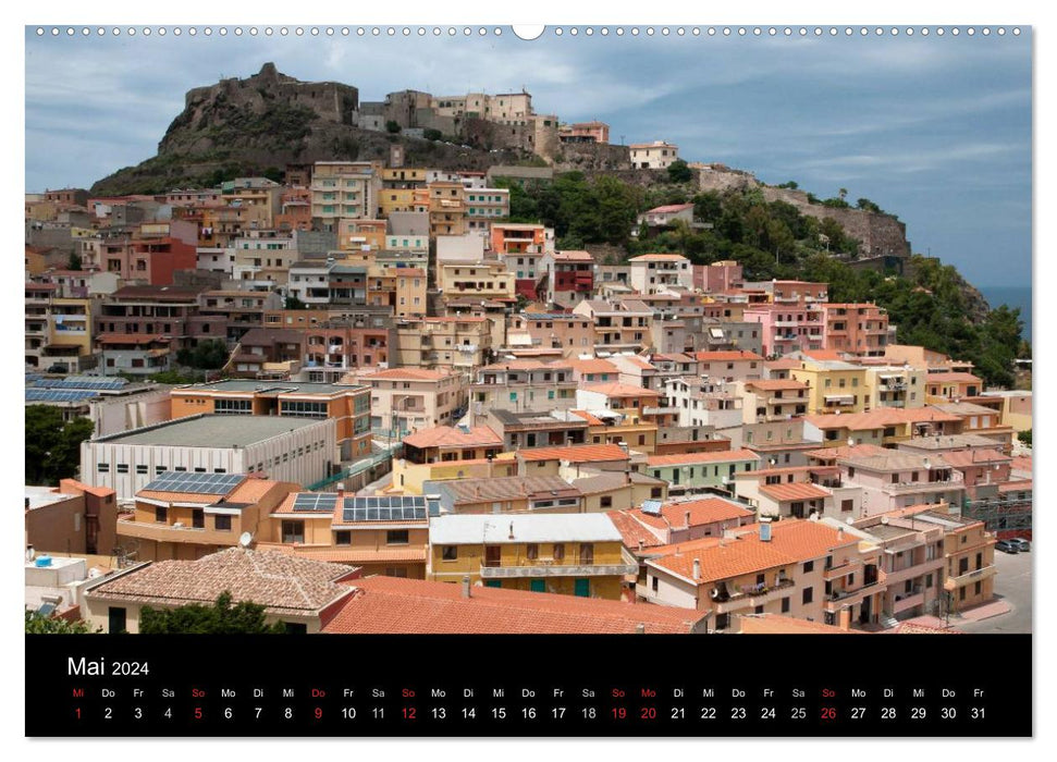 Sardinien Costa Smeralda und der Norden (CALVENDO Premium Wandkalender 2024)