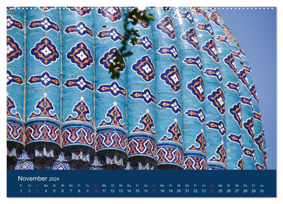 Usbekistan - Unterwegs auf der Seidenstraße (CALVENDO Wandkalender 2024)