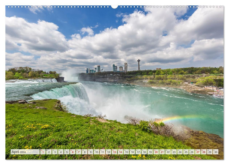 FASCINATION USA Brilliant landscapes (CALVENDO Premium Wall Calendar 2024) 