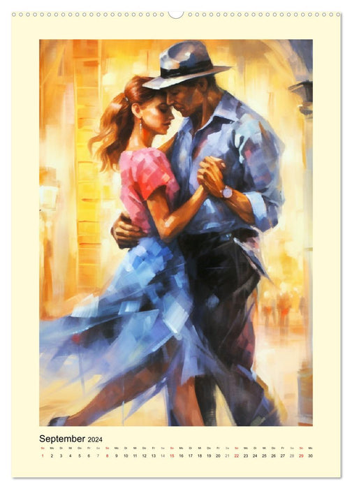 Leidenschaft Tanzen. Rhythmus, Harmonie und Liebe (CALVENDO Premium Wandkalender 2024)