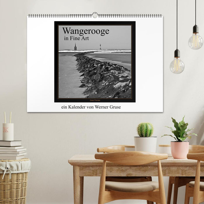 Wangerooge in Fine Art (CALVENDO wall calendar 2024) 