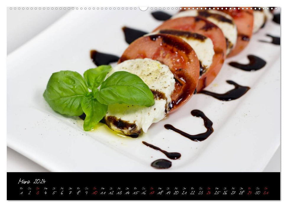 Food photography (CALVENDO Premium wall calendar 2024) 