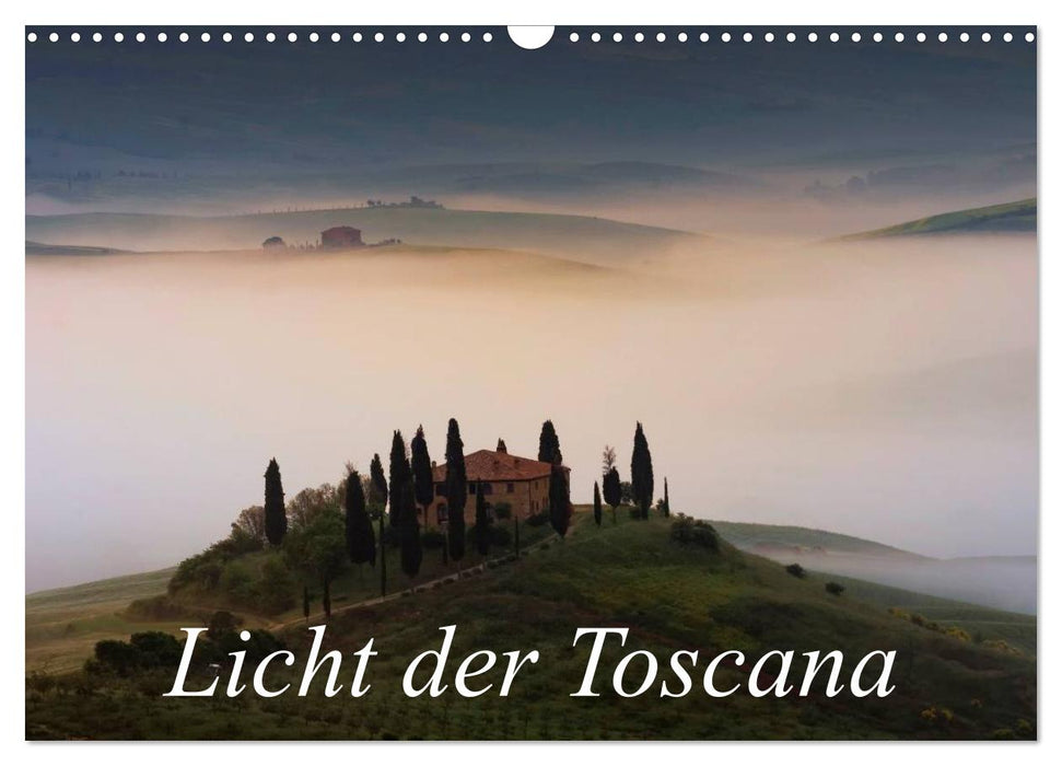 Lumière de Toscane (calendrier mural CALVENDO 2024) 