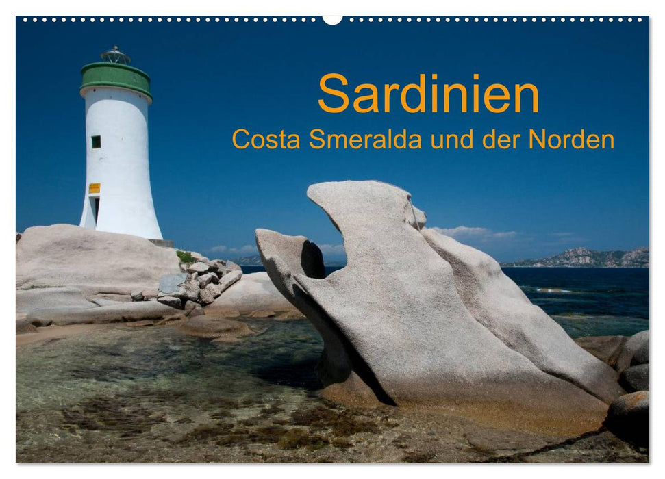 Sardaigne Costa Smeralda et le Nord (Calendrier mural CALVENDO 2024) 
