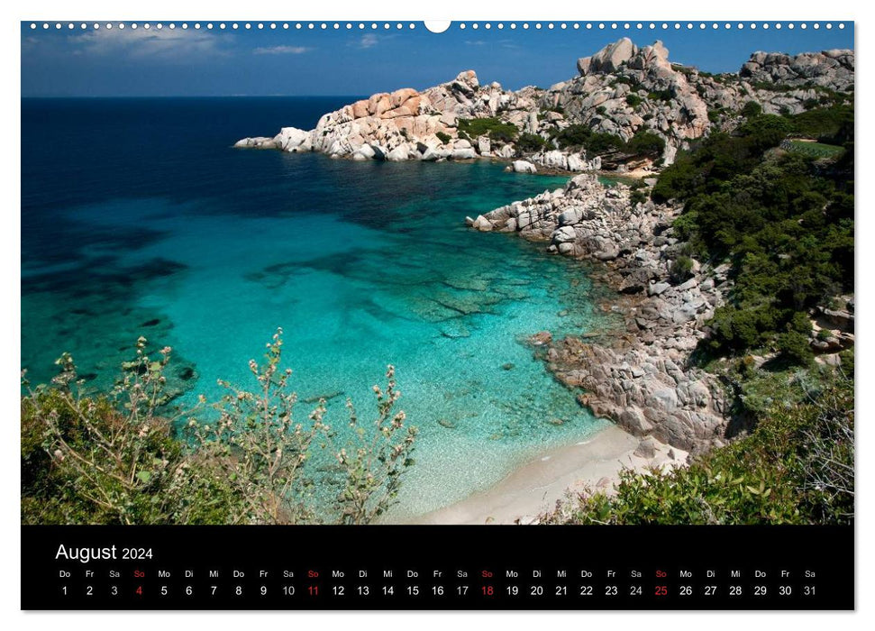 Sardinia Costa Smeralda and the North (CALVENDO wall calendar 2024) 