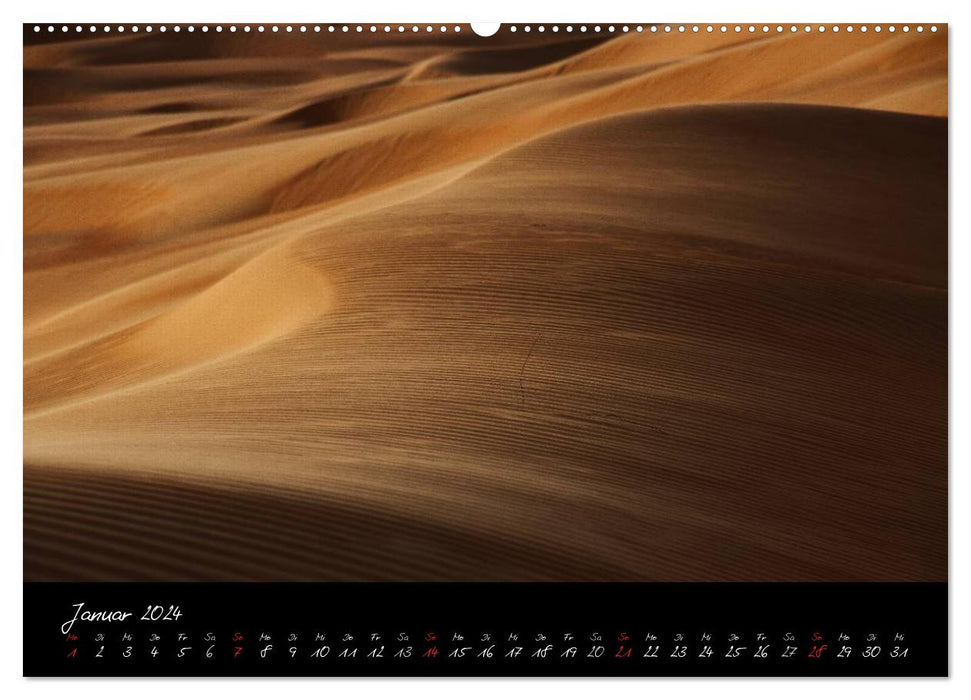 Colors of the desert (CALVENDO wall calendar 2024) 