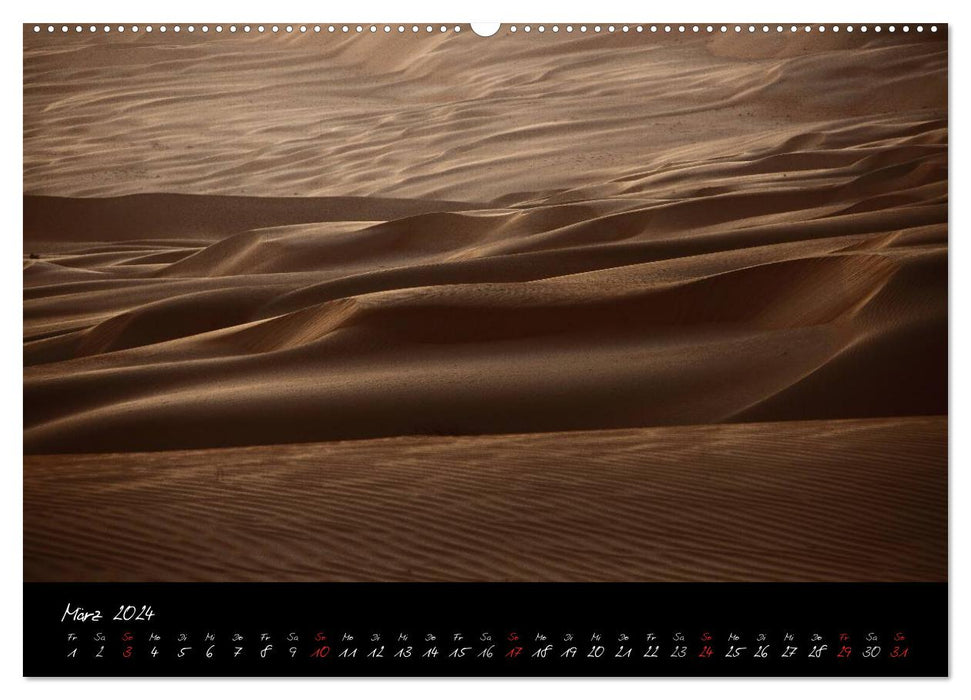 Colors of the desert (CALVENDO wall calendar 2024) 
