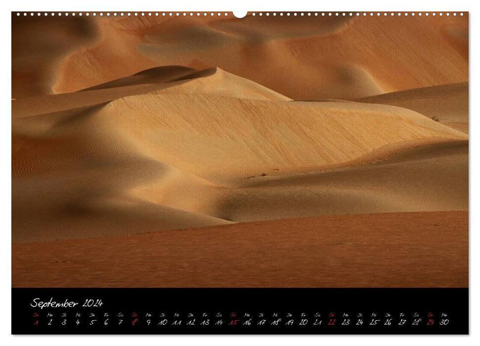 Farben der Wüste (CALVENDO Wandkalender 2024)