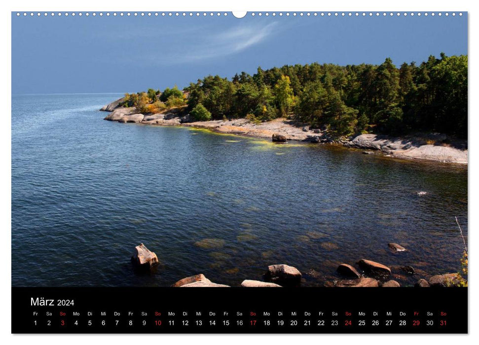 Southern Sweden's archipelago (CALVENDO wall calendar 2024) 