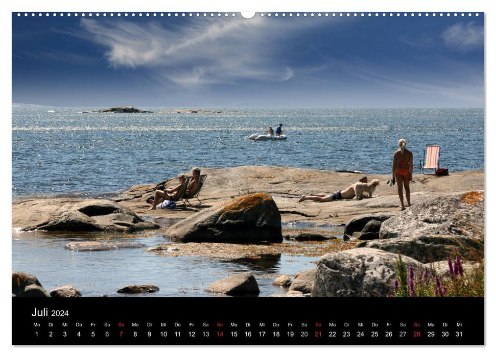 Südschwedens Schärenküste (CALVENDO Wandkalender 2024)