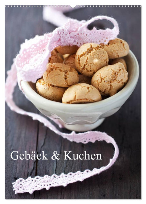 Gebäck und Kuchen (CALVENDO Wandkalender 2024)