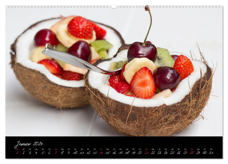 Food photography (CALVENDO wall calendar 2024) 