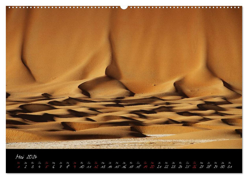 La fascination du désert (Calendrier mural CALVENDO 2024) 