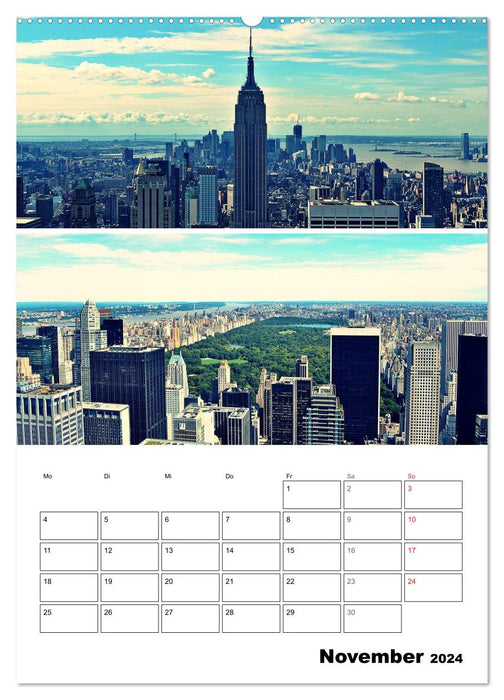 bienvenue à New York (Calvendo Premium Wall Calendar 2024) 