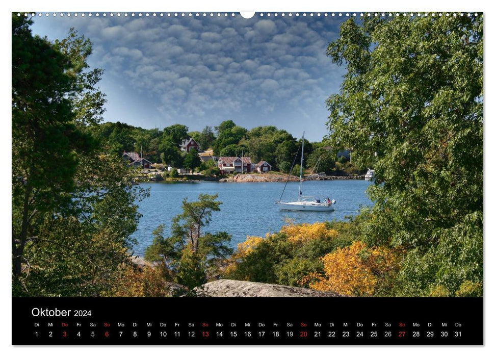 Southern Sweden's archipelago (CALVENDO Premium Wall Calendar 2024) 