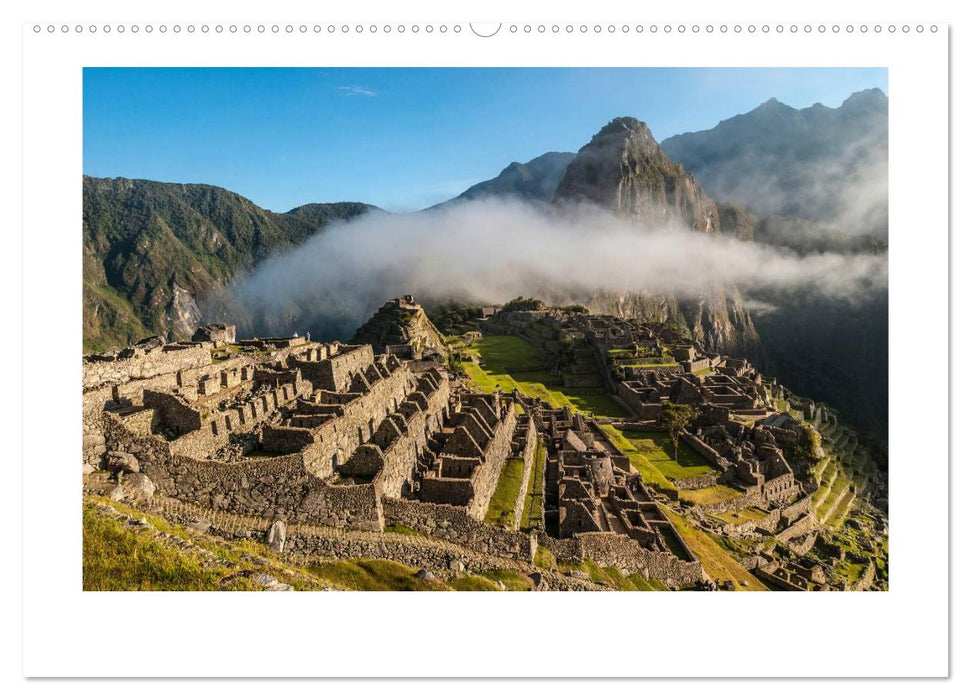 Le Pérou, les Incas et leurs ancêtres / version CH (Calendrier mural CALVENDO Premium 2024) 