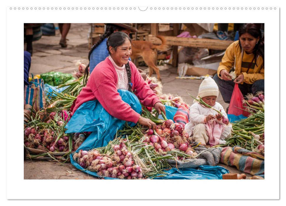 Le Pérou, les Incas et leurs ancêtres / version CH (Calendrier mural CALVENDO Premium 2024) 