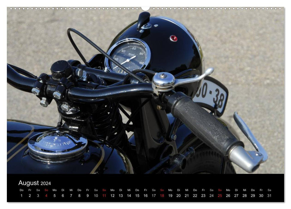 Zündapp DB 200 a legend (CALVENDO Premium Wall Calendar 2024) 