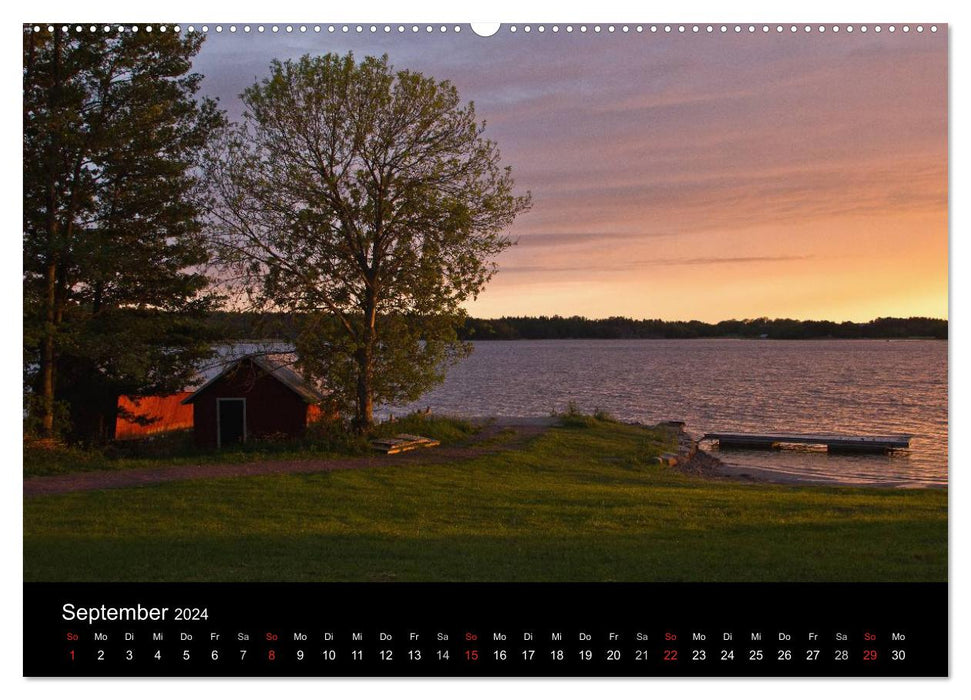 Finland - Land of a Thousand Lakes (CALVENDO Premium Wall Calendar 2024) 
