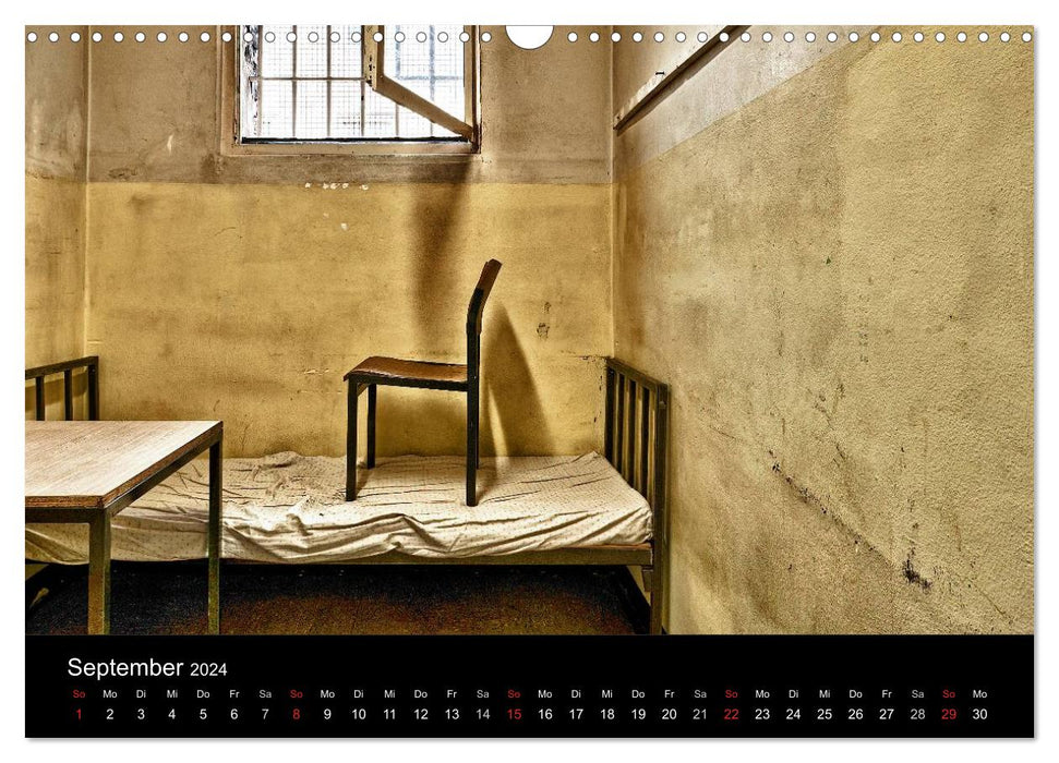 Behind bars (CALVENDO wall calendar 2024) 